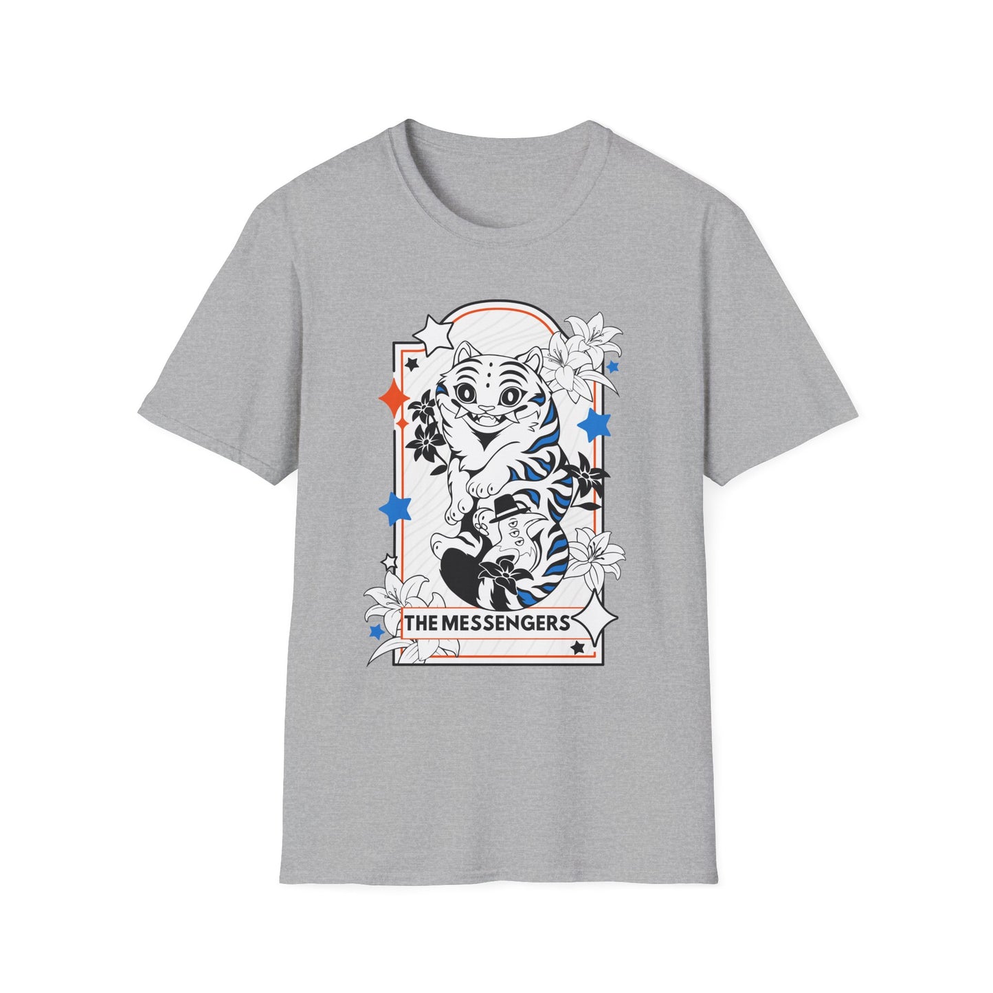 KPOP Derpy Tiger Tarot Softstyle T-Shirt