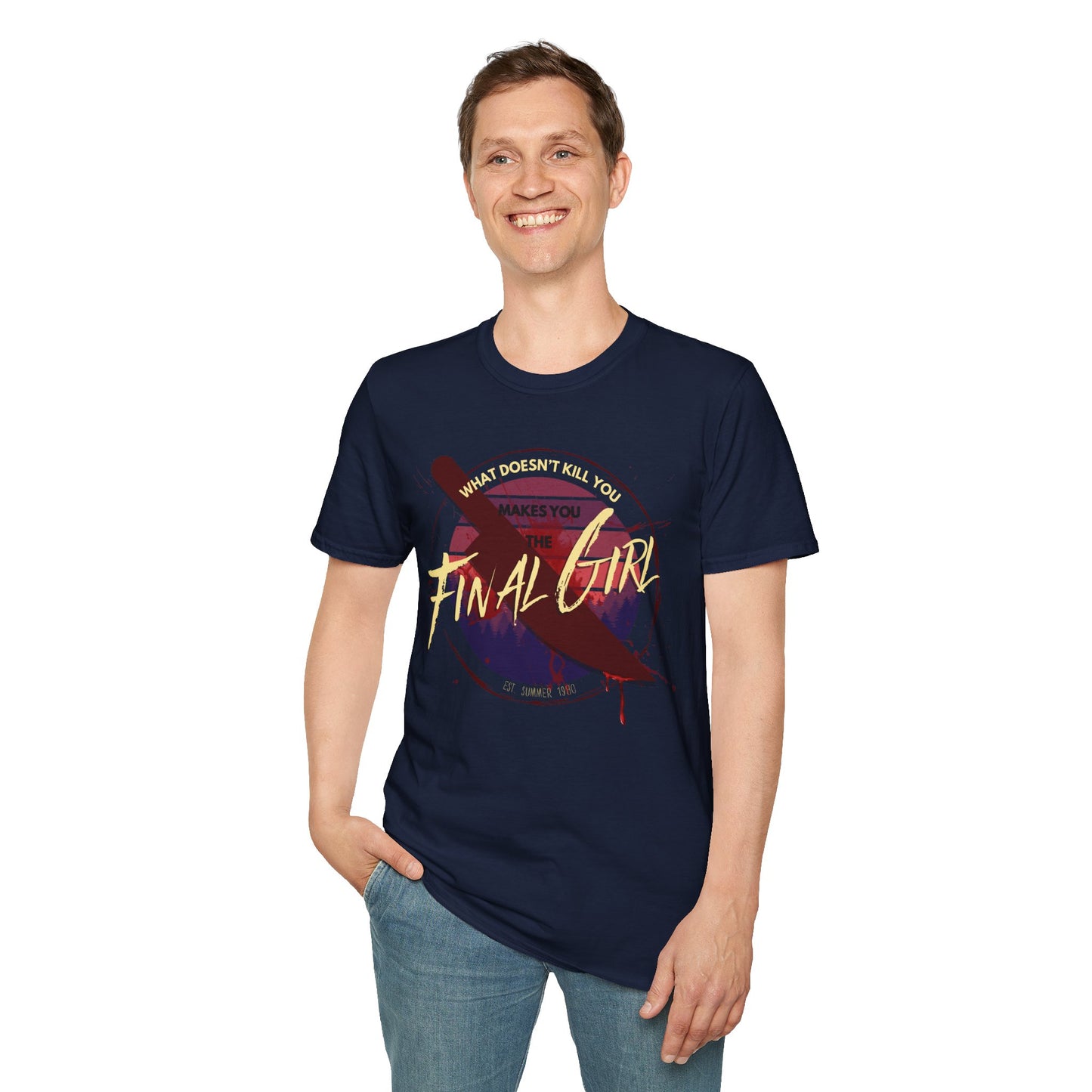 Final Girl Horror T-Shirt for Halloween