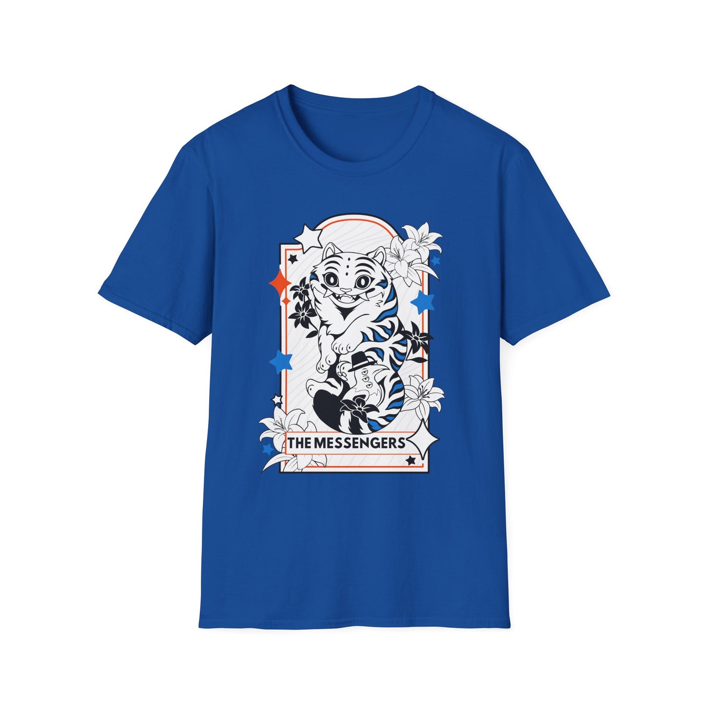 KPOP Derpy Tiger Tarot Softstyle T-Shirt