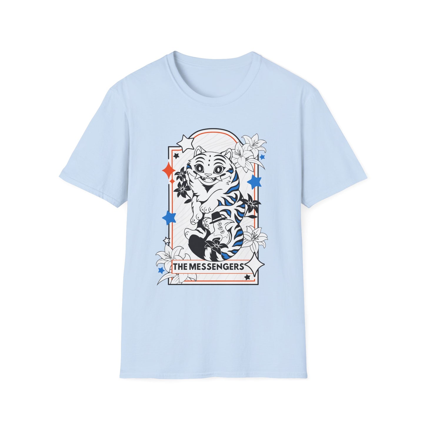 KPOP Derpy Tiger Tarot Softstyle T-Shirt
