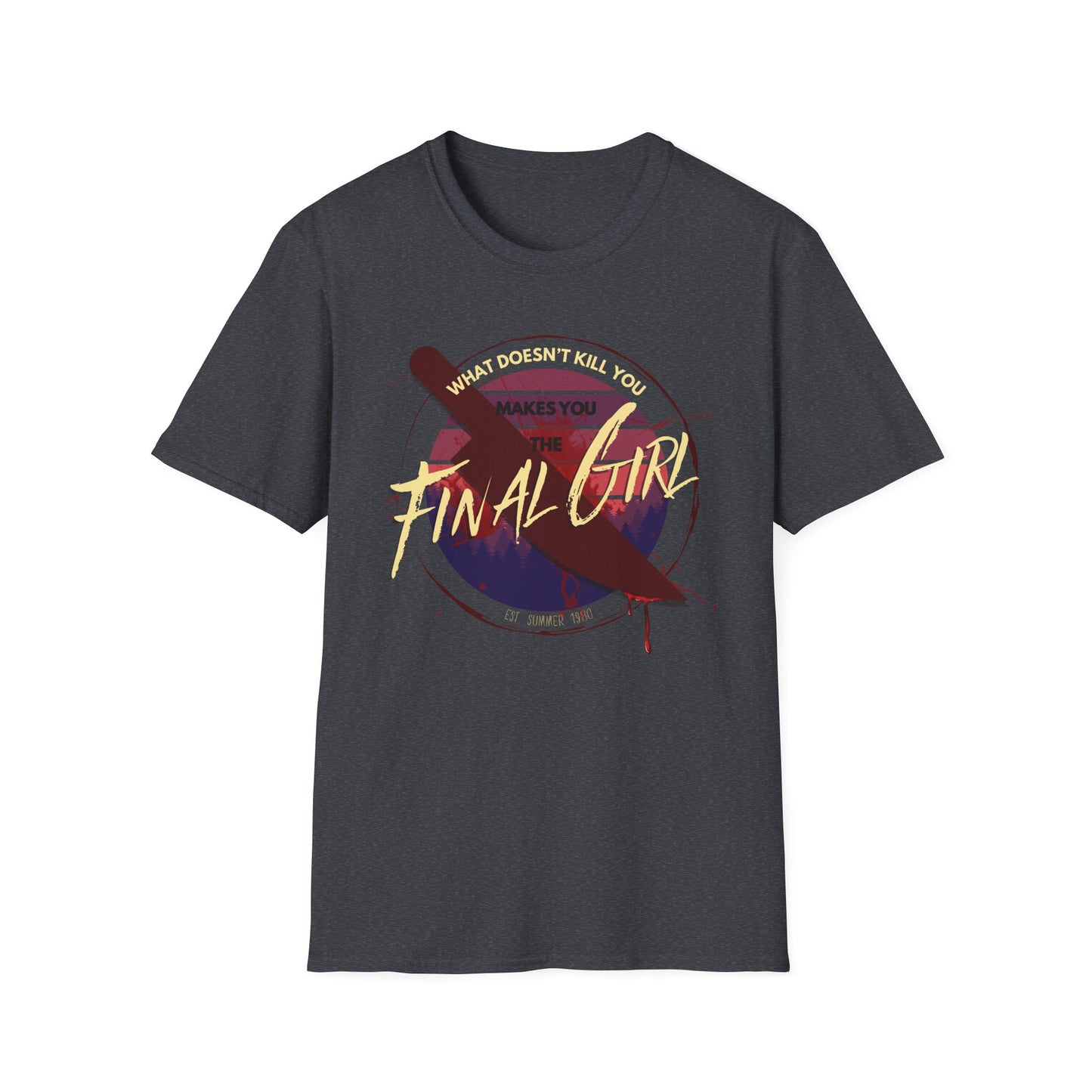 Final Girl Horror T-Shirt for Halloween