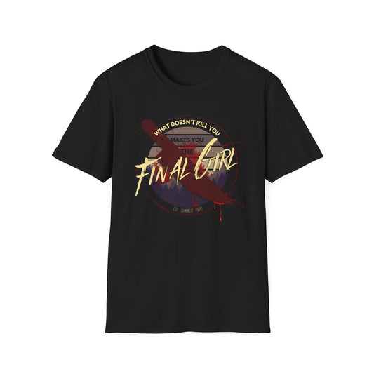 Final Girl Horror Themed Unisex T-Shirt | Spooky Shirt for Halloween V2