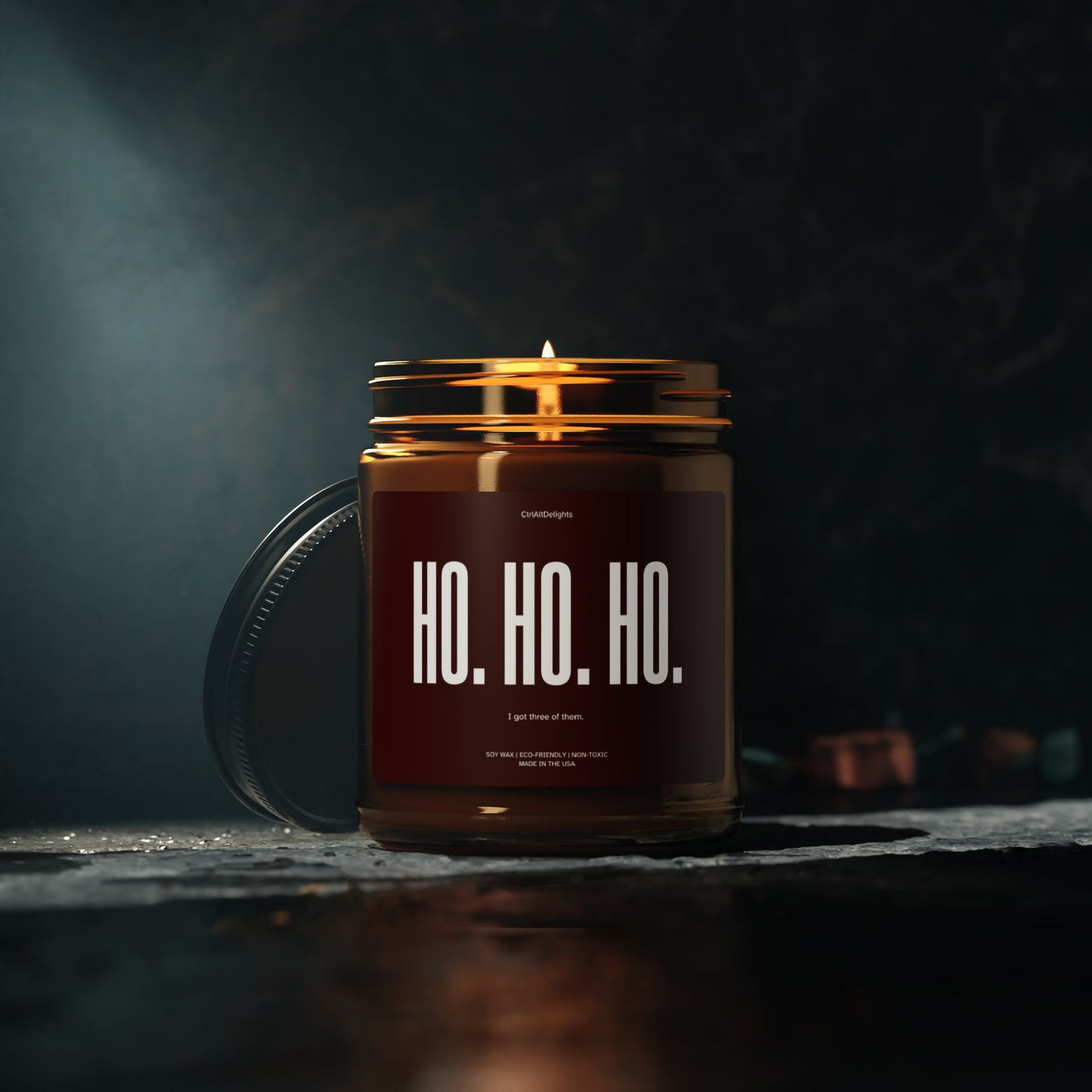 Holiday Cinnamon Vanilla Candle - Cozy Christmas Scent with Spicy Cinnamon & Creamy Vanilla, Infused with Essential Oils for Festive Warmth