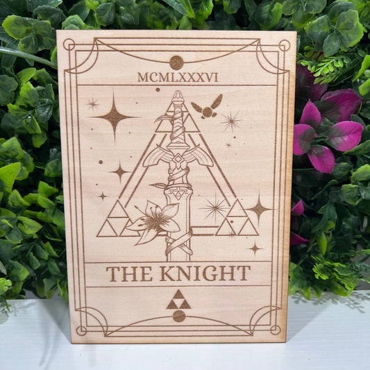 Zelda Tarot Card "The Knight"