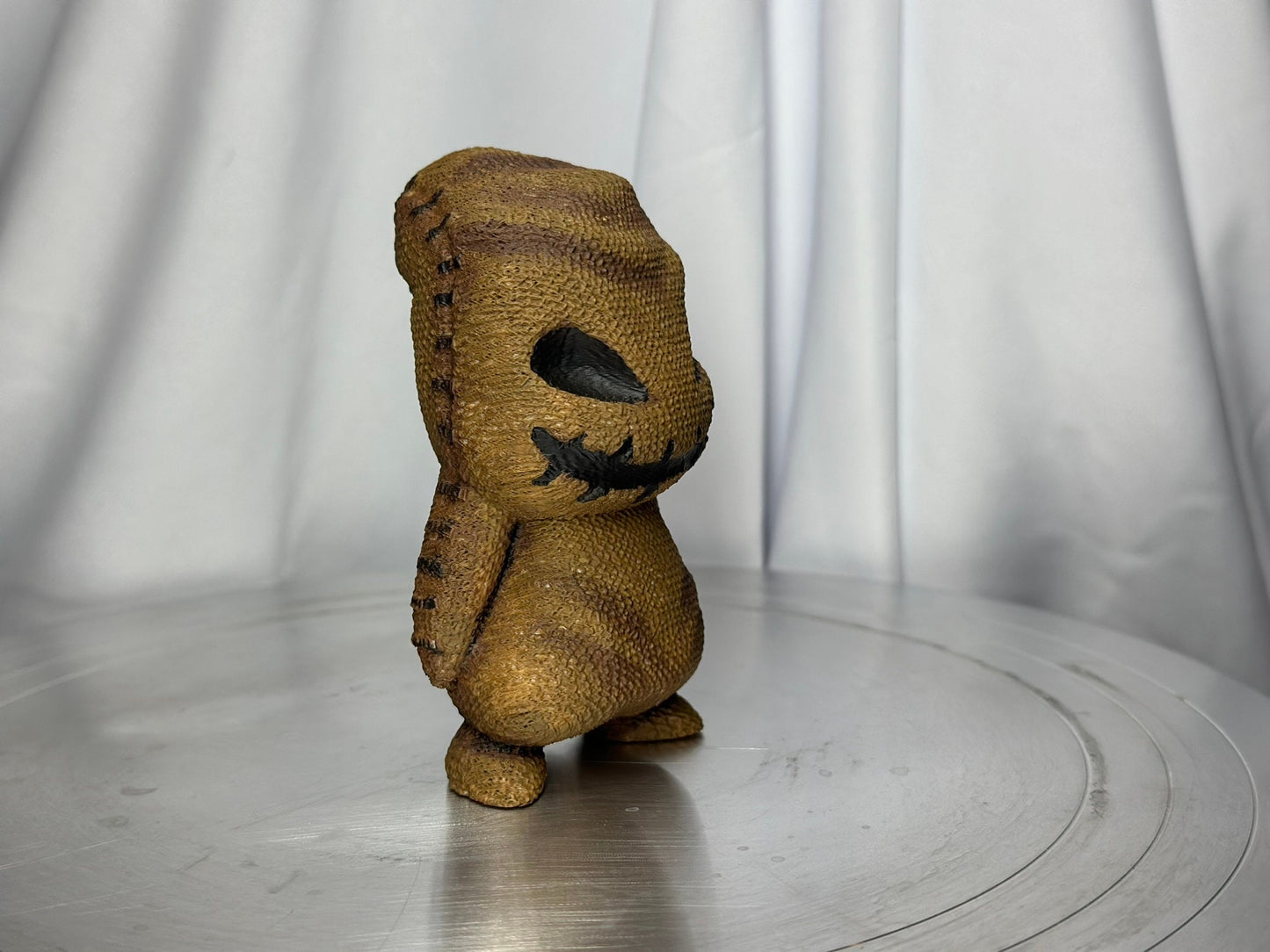 Oogie Boogie Chibi Figure: 3D Printed, Painted PLA Filament