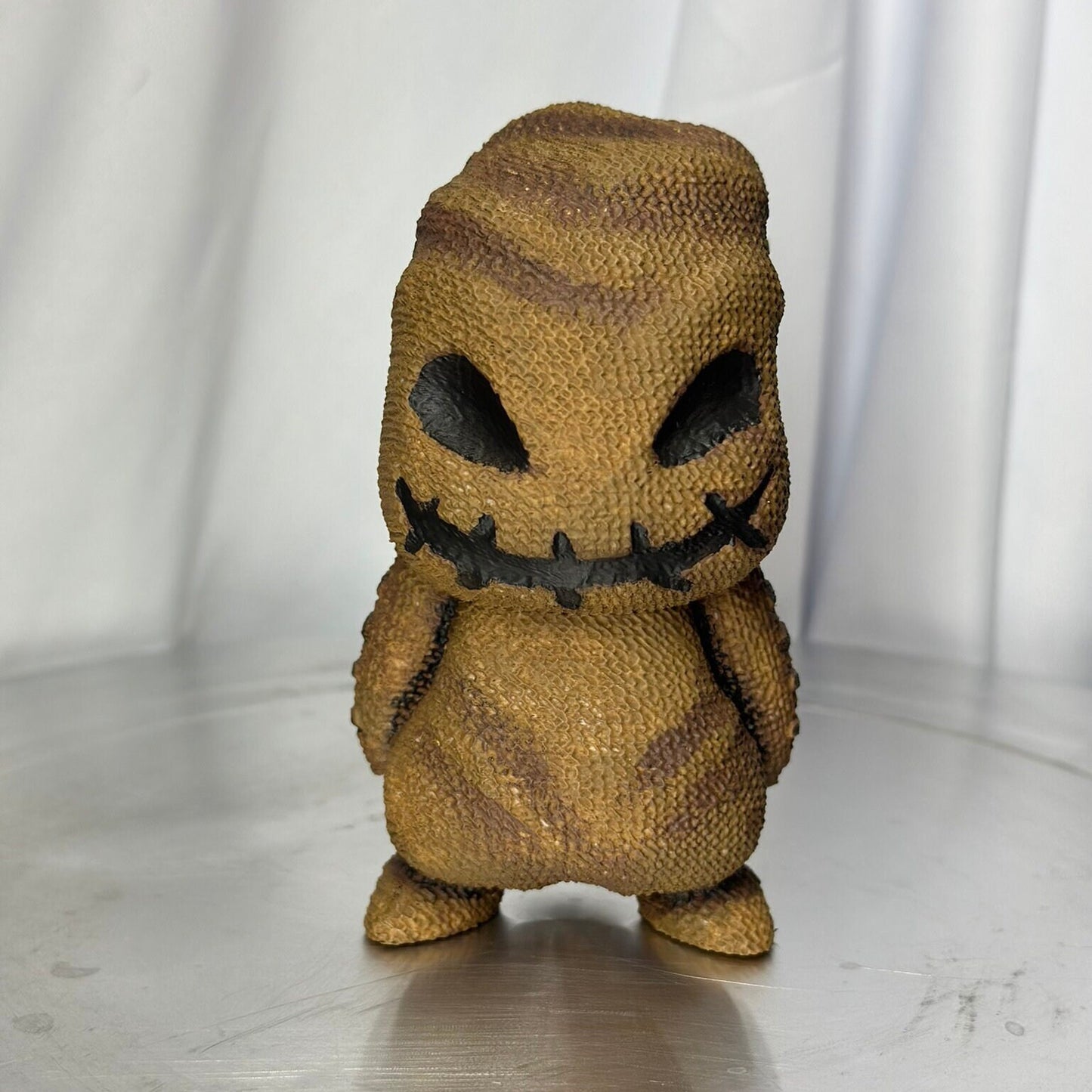Oogie Boogie Chibi Figure: 3D Printed, Painted PLA Filament