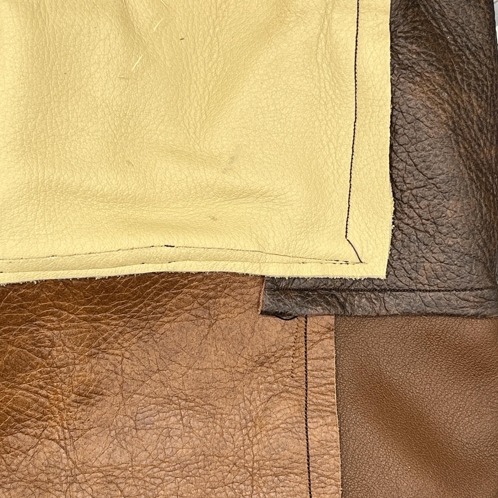 Patched Leather Dice Bag | Handmade RPG Dice Pouch